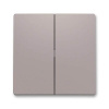 Kryt spínače dělený, 3559T-A00652 244, ABB, Zoni®, greige (ABB, Zoni®, greige)