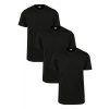 Basic T-shirt of 3 black/black/black čierna 5XL Urban Classics 4053838461846