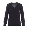 PAYPER BUSINESS LADY 001062-0081 / Dámsky sveter s výstrihom do V - navy blue XL