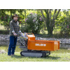 Pásový mini sklápač DELEKS MD800BSE, motor Briggs&Stratton 10 Hp, E-štart 500 kg