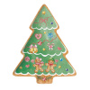 Vianočný tanier perníkový stromček Sweet Christmas 20,5x25,5cm, Easy Life