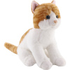 Mačka hrdzavo-biela sediaca 20 cm