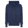 PURE WASTE HJUB / Unisex mikina s kapucňou - navy melange S