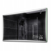 Zrkadlo - LED kúpeľňové zrkadlo dotyk počasia 90x60 lisabon (Zrkadlo - LED kúpeľňové zrkadlo dotyk počasia 90x60 lisabon)