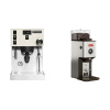 Rancilio Silvia PRO X, bílá + Lelit William PL72