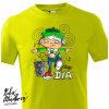 CATCAREDIA DIA triko Music vel. XL, limetka