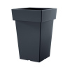 kvetináč 28,9cm LOFLY SQUARE DLOFQ300-S433 antracit plastový Prosperplast