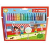 Filzstift - STABILO power - 24er Pack - mit 24 verschiedenen Farben