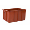 Plastová bedňa na mäso T50 600x400x300 mm hnědá 30 kg