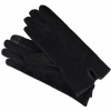 Rukavice - Polovodné rukavice päť - Falgful Natural Leath. M - Dámsky produkt (Rukavice*01 Ženy - zima - vlna - čierna)