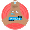 PitchDog lietajúci disk pre psy ružový 24 cm