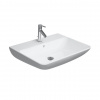 Duravit ME BY STARCK umývadlo závesné 60x46 s prepadom, otv.pre bat, Biela 2335600000 2335600000