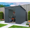 Zahradní domek BestBerg ZDSL-6S / 6,6 m² / 238 x 279 x 203 cm / světle šedá