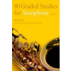 80 Graded Studies for Saxophone Book One