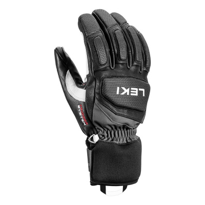 Pánske lyžiarske rukavice Leki Griffin Pro 3D Black/White
