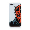 AppleMix Kryt STAR WARS pre Apple iPhone 7 Plus / 8 Plus - Darth Maul - gumový - priehľadný