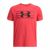 Under Armour Ua B Tech Wm Logo SS 1386819-713 červená