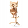 Little Story Drevené puzzle Model 3D - Sova
