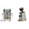 ECM Mechanika Slim PID + Eureka Mignon Single Dose PRO, White & Oak