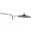 AQUARISTO STYLE Sprchová hlavica ALLIONE priemer 225mm + sprchové rameno ROUND