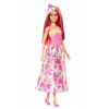 Barbie Pohádková princezna růžová
