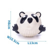Latexové zvieratká Nobleza pre psa - ovca, vtáčik, panda 11cm Farba: Sivá
