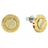 Náušnice TOMMY HILFIGER Gold-tone Engraved 2780646
