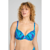 Plavková podprsenka Triola 89259 - barva:BLV27/tyrkysová, velikost:85C