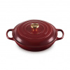 Le Creuset Kastról SIGNATURE 30 cm, 3,5 l, GARNET, liatina