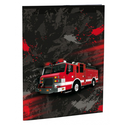 Stil Dosky na abecedu Fire Rescue