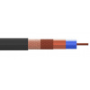 Koaxiálny kábel TECATEL RG6MK 400, 6,8 mm, 100m, cievka, vonkajší čierny