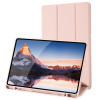 Techsuit Flex Trifold ochranné puzdro (s držiakom na pero) - Samsung Galaxy Tab S6 Lite (2020/2022/2024) - Ružová