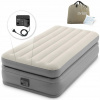 Jeden matrac Intex 191 x 99 x 51 cm odtiene šedej (Velor matrac s elektrickým čerpadlom 191 x 99 x 5)