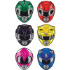 CUKROVÁ TLAČ jedlý obrázok na tortu Cukrová hmota POWER RANGERS SADA + TEXT #4