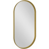 Sapho AVONA oválne zrkadlo v ráme 50x100cm, zlatá mat