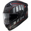 Integrální helma iXS iXS422 FG 2.1 X15056 matná černá-červená S