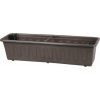 Nohel garden Truhlík samozavlažovací GARDENFLOR plastový hnedý 80cm