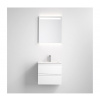 BATH DELUXE | Kúpeľňová skrinka s umývadlom VIGO + LED zrkadlo LED/10W/230V IP44 biela | BT0112