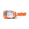 RACECRAFT 2 100% - USA , okuliare ORANGE - číre plexi M150-762