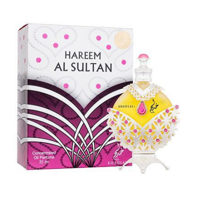 Khadlaj Hareem Al Sultan Silver 35 ml parfémovaný olej unisex