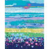 Diamondi Diamantové maľovanie - ABSTRAKTNÁ LÚKA Rámovanie: bez rámu a bez vypnutia plátna, Rozmer: 40x50 cm
