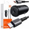 Mcdodo Nabíjačka do auta USB + USb-C 65W Rýchle nabíjanie Kábel USB-C