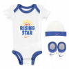 Detský komplet - Detská súprava Nike 68 biele 3 ks. (Nike Baby Set 0-6 mesiacov, 3 ks 100% bavlna)