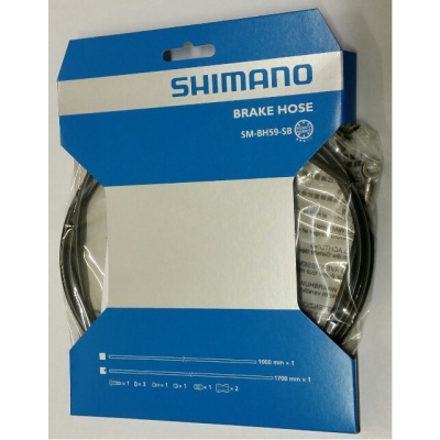 Brzdová hadice SHIMANO SMBH59-SB přední 100cm čern