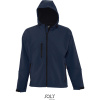 SOL's Collection Bunda Replay Men s kapucí, softshellová, 3-vrstvá, pánská COT25660229004-french navy XL Navy french