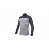 SENSOR MERINO BOLD pánské triko dl.rukáv zip cool gray/anthracite XL