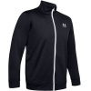Pánske mikiny Under Armour Sportsyle Tricot Jacket - black/onyx white - Čierny (L)