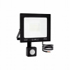 HALOGÉNOVÁ LAMPA S POHYBOVÝM SENZOROM, LED REFLEKTOR, STUDENÁ BIELA IP66 30W