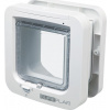 Trixie dvířka pro kočky se 4cestným identifikačním systémem SureFlap, bílá, 21x21 cm