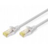 Sieťový kábel Digitus RJ45 0,25 m biely